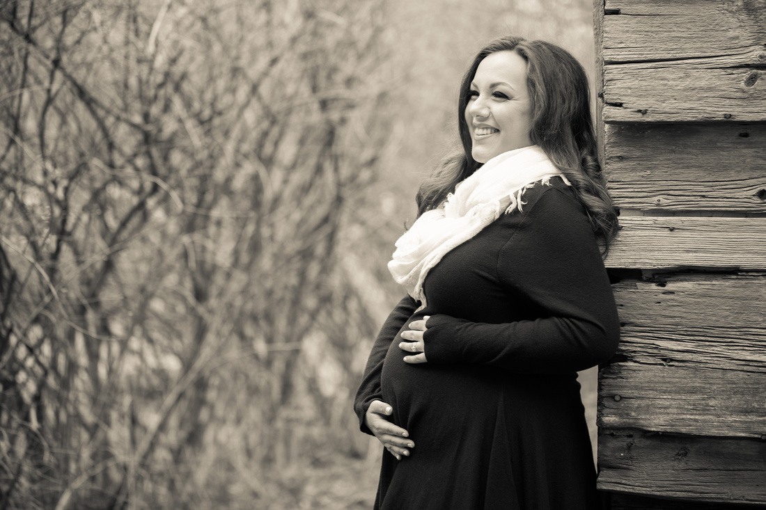 Dennis & Diana's Maternity Photos | Elkridge Furnace Inn | Kelly Heck Photography