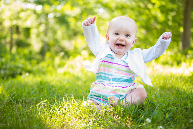 Clark, Amy, and Millie's Family Portraits - Taneytown, Maryland - Kelly Heck Photography