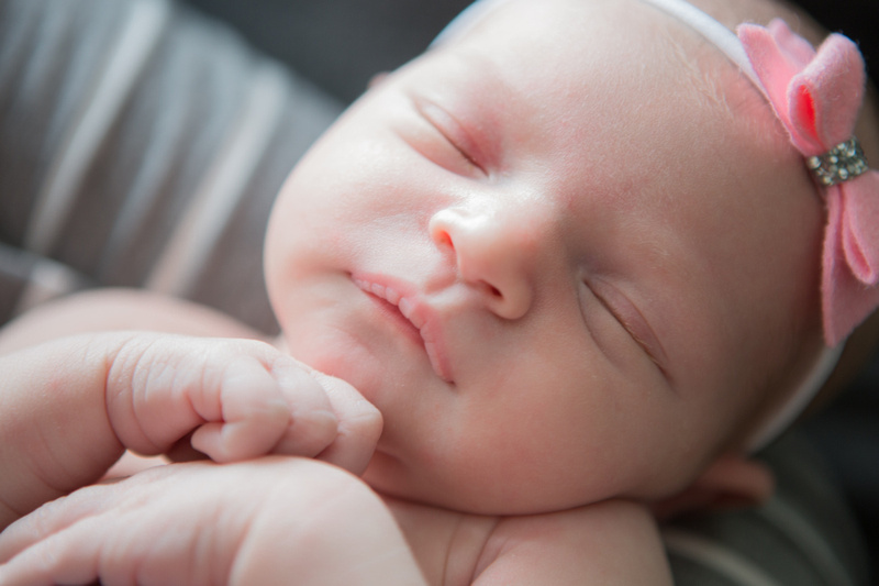 Isabel - Daughter of Diana & Dennis | Westminster, Maryland Infant Portraits by Kelly Heck Photography