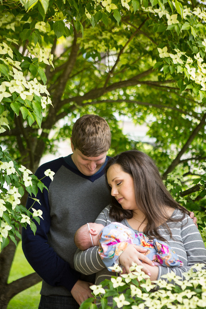 Isabel - Daughter of Diana & Dennis | Westminster, Maryland Infant Portraits by Kelly Heck Photography