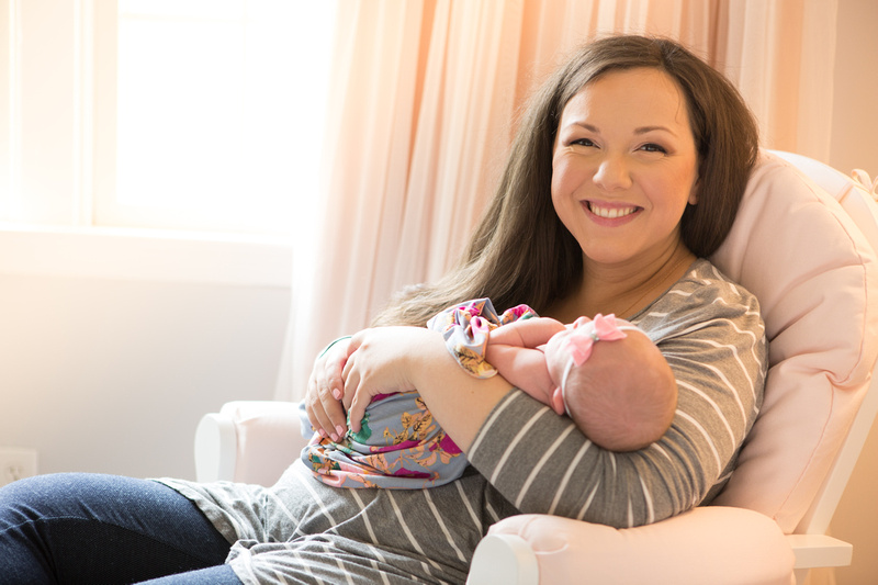 Isabel - Daughter of Diana & Dennis | Westminster, Maryland Infant Portraits by Kelly Heck Photography