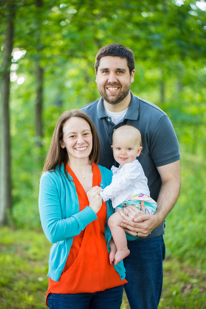 Clark, Amy, and Millie's Family Portraits - Taneytown, Maryland - Kelly Heck Photography