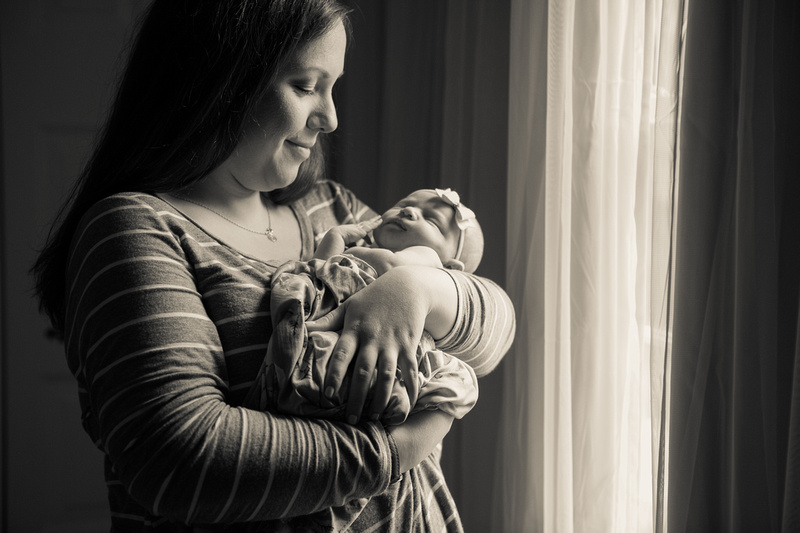 Isabel - Daughter of Diana & Dennis | Westminster, Maryland Infant Portraits by Kelly Heck Photography