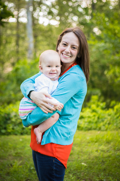 Clark, Amy, and Millie's Family Portraits - Taneytown, Maryland - Kelly Heck Photography