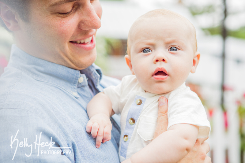 Nick, Lindsay, and their sweet boy Jackson at the Carroll County Farm Museum, Westminster, Maryland by Kelly Heck Photography