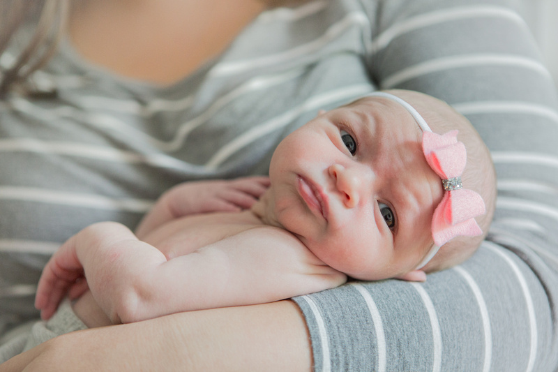 Isabel - Daughter of Diana & Dennis | Westminster, Maryland Infant Portraits by Kelly Heck Photography