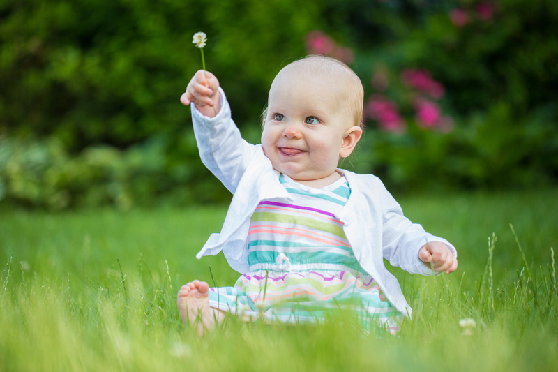 Clark, Amy, and Millie's Family Portraits - Taneytown, Maryland - Kelly Heck Photography