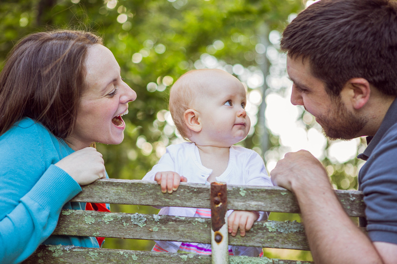 Clark, Amy, and Millie's Family Portraits - Taneytown, Maryland - Kelly Heck Photography