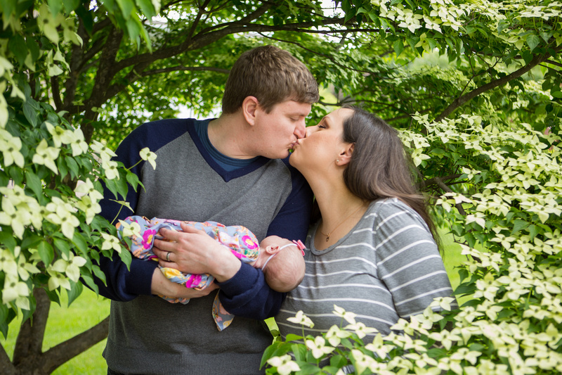 Isabel - Daughter of Diana & Dennis | Westminster, Maryland Infant Portraits by Kelly Heck Photography