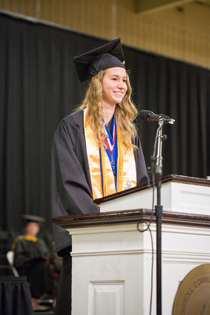 Carroll Community College 2017 Commencement Ceremony at McDaniel