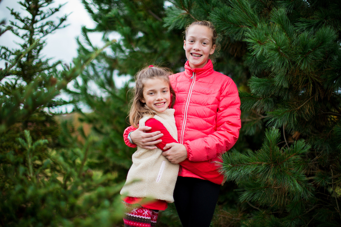 McAlonan Sisters at Thomas Tree Farm in Manchester, Maryland | P