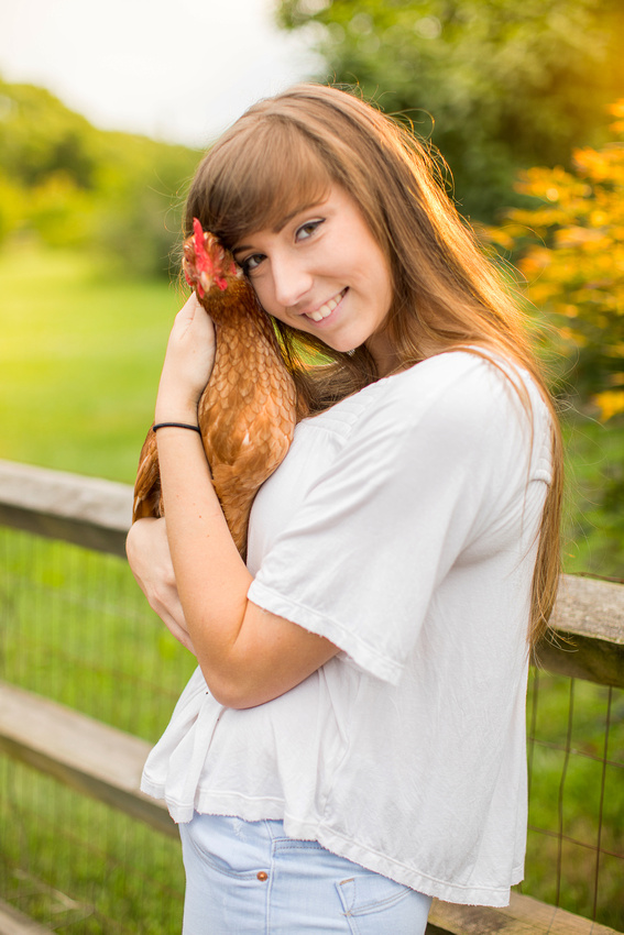 Abby Best Senior Photos - Gerstell Academy Graduate