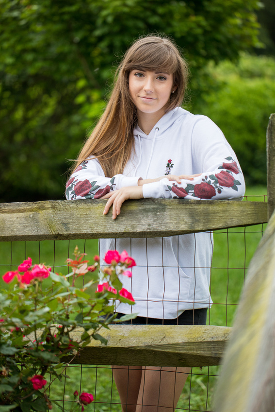 Abby Best Senior Photos - Gerstell Academy Graduate