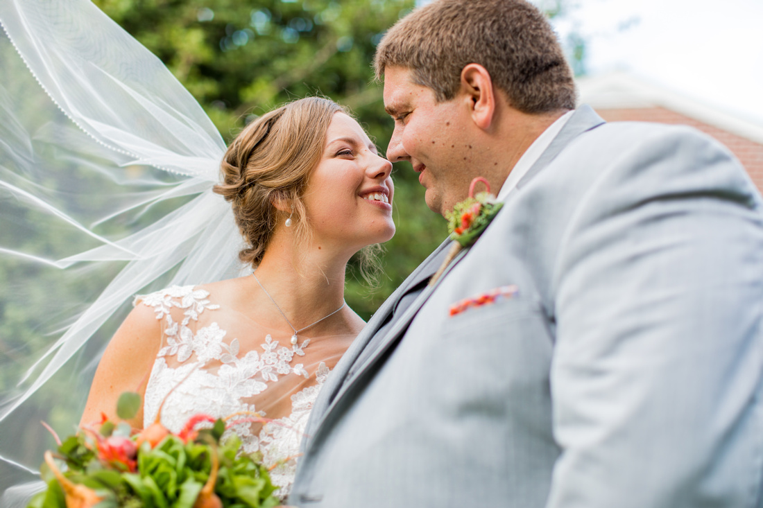 Wedding of Victoria Robinson & Trevor Hoff at Local Homestead Pr