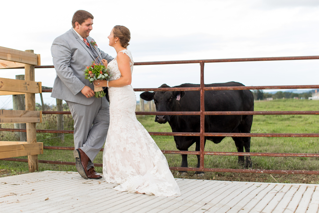 Wedding of Victoria Robinson & Trevor Hoff at Local Homestead Pr