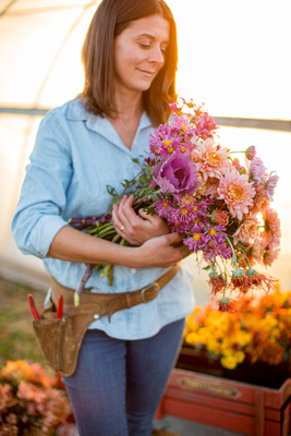 Jackie Coldsmith | Tierra Blooms Flower Farm in Taneytown, Maryland