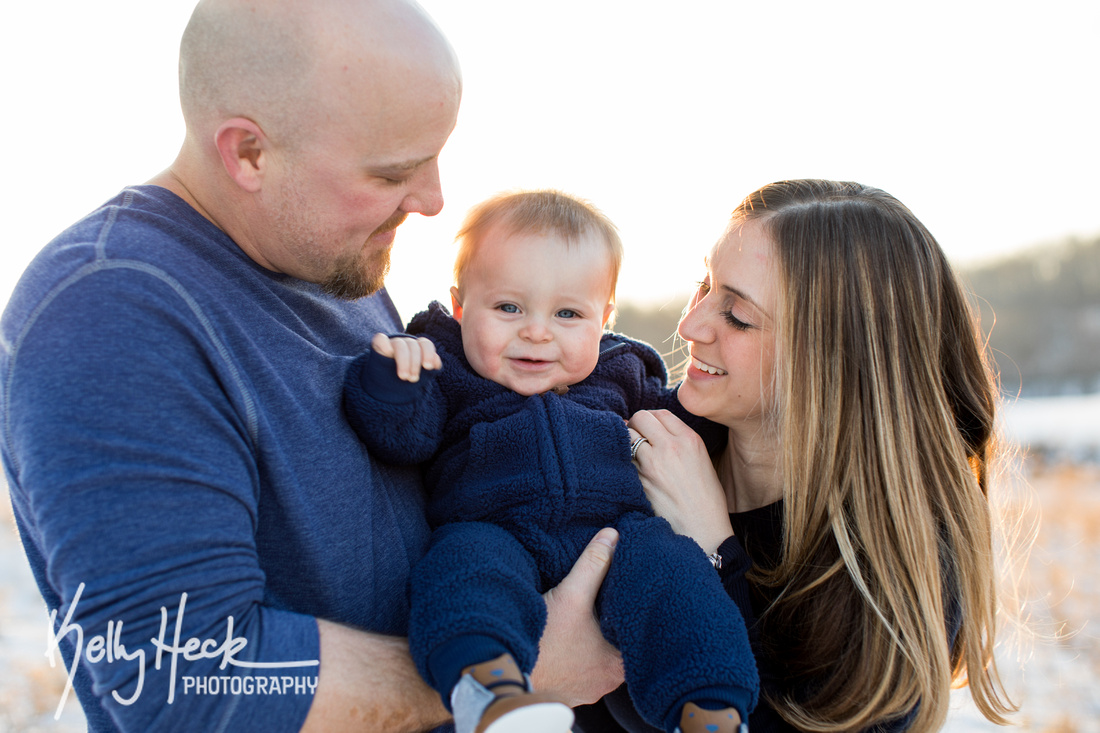 Jeremy, Allison, & Wyatt Baden - Wyatt's 8mo Photos