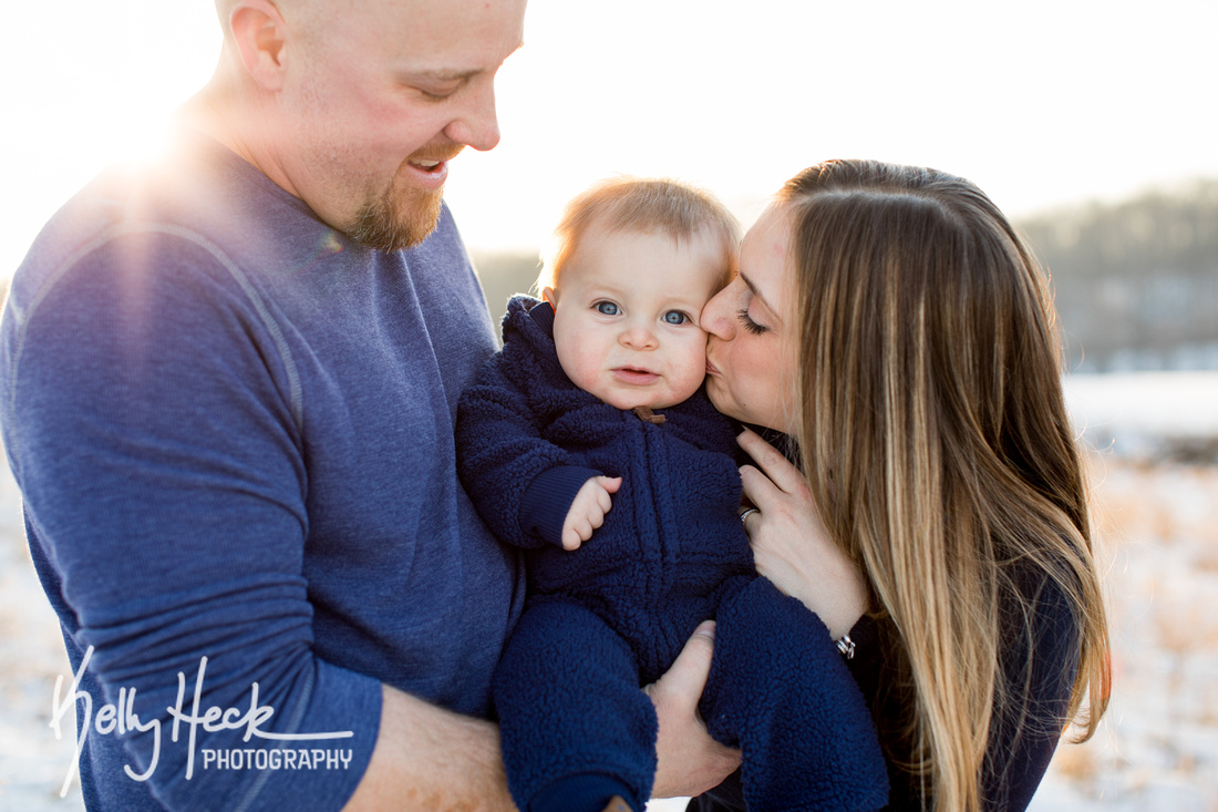 Jeremy, Allison, & Wyatt Baden - Wyatt's 8mo Photos