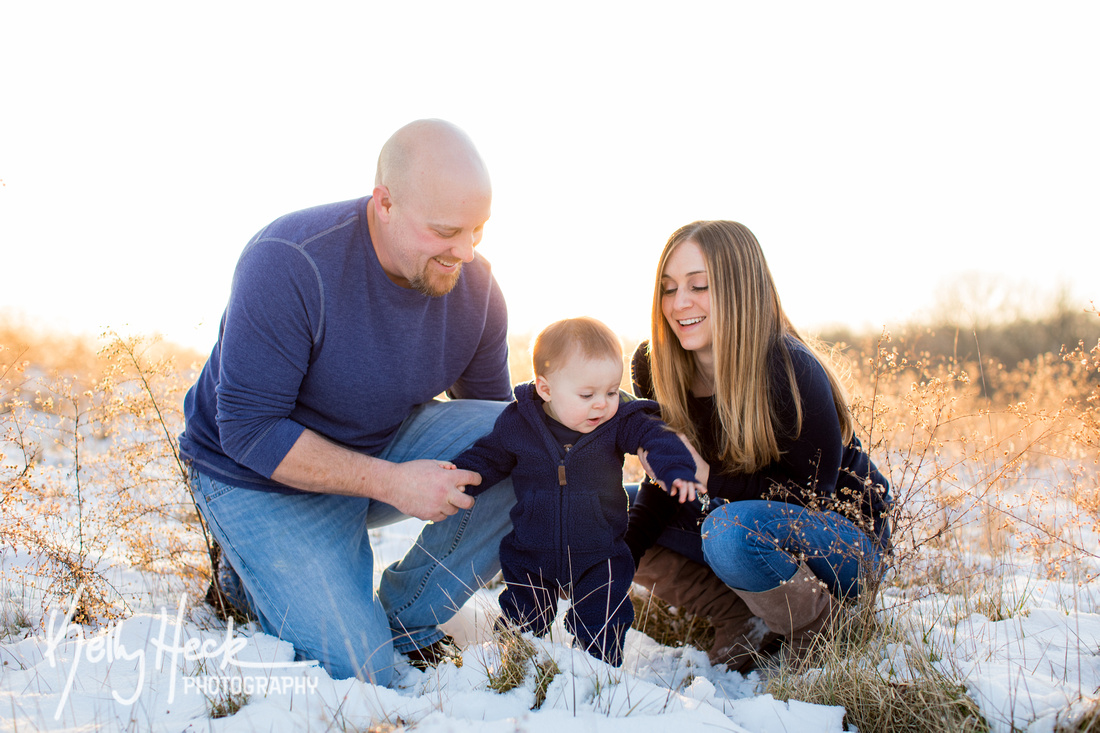 Jeremy, Allison, & Wyatt Baden - Wyatt's 8mo Photos