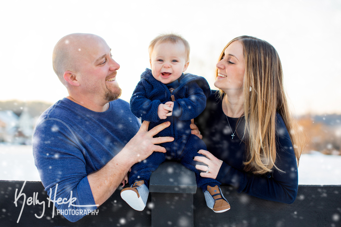 Jeremy, Allison, & Wyatt Baden - Wyatt's 8mo Photos