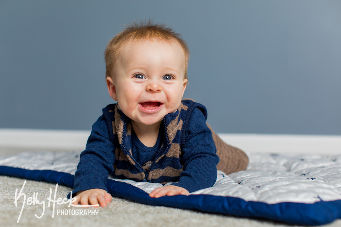 Jeremy, Allison, & Wyatt Baden - Wyatt's 8mo Photos