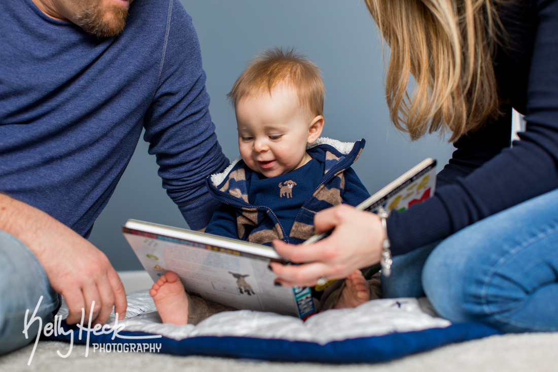 Jeremy, Allison, & Wyatt Baden - Wyatt's 8mo Photos