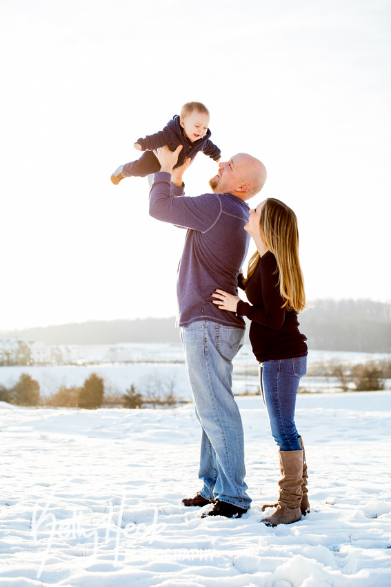 Jeremy, Allison, & Wyatt Baden - Wyatt's 8mo Photos