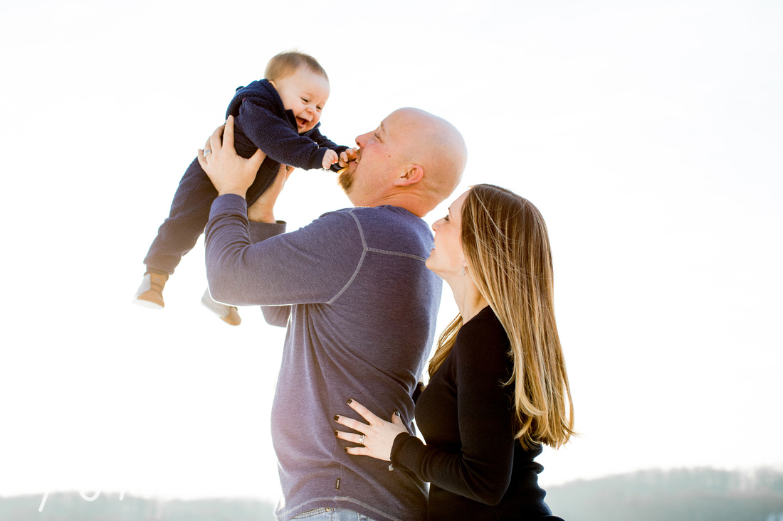 Jeremy, Allison, & Wyatt Baden - Wyatt's 8mo Photos