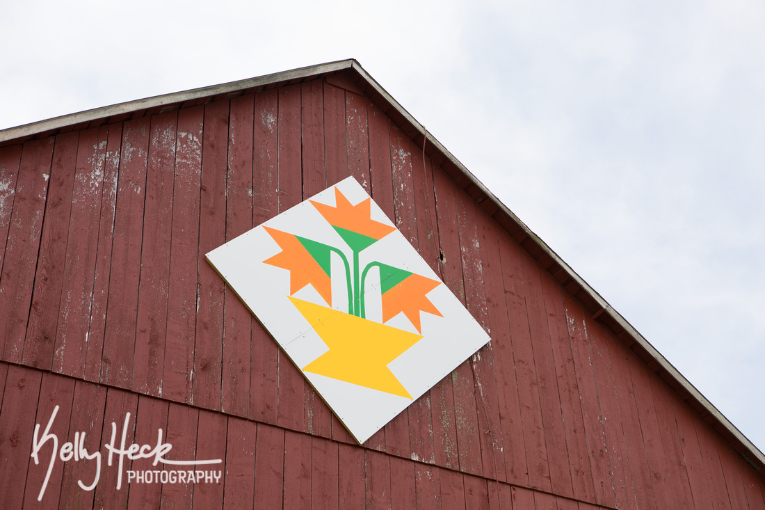 Carroll County Barn Quilts located in Maryland - Photos by Kelly Heck - Stock Photo Portfolio Services