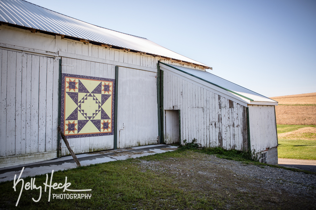 Carroll County Barn Quilts located in Maryland - Photos by Kelly Heck - Stock Photo Portfolio Services