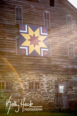 Carroll County Barn Quilts located in Maryland - Photos by Kelly Heck - Stock Photo Portfolio Services