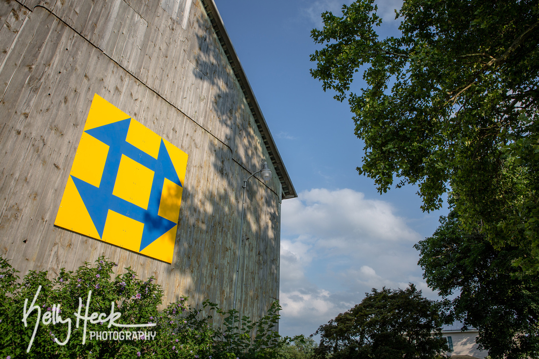 Carroll County Barn Quilts located in Maryland - Photos by Kelly Heck - Stock Photo Portfolio Services